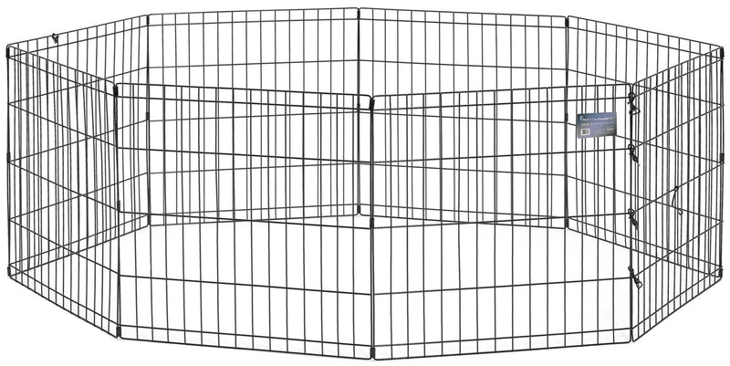 Midwest Midwest Exercise Pen Sm 30 Black – Hunting Dog Supply