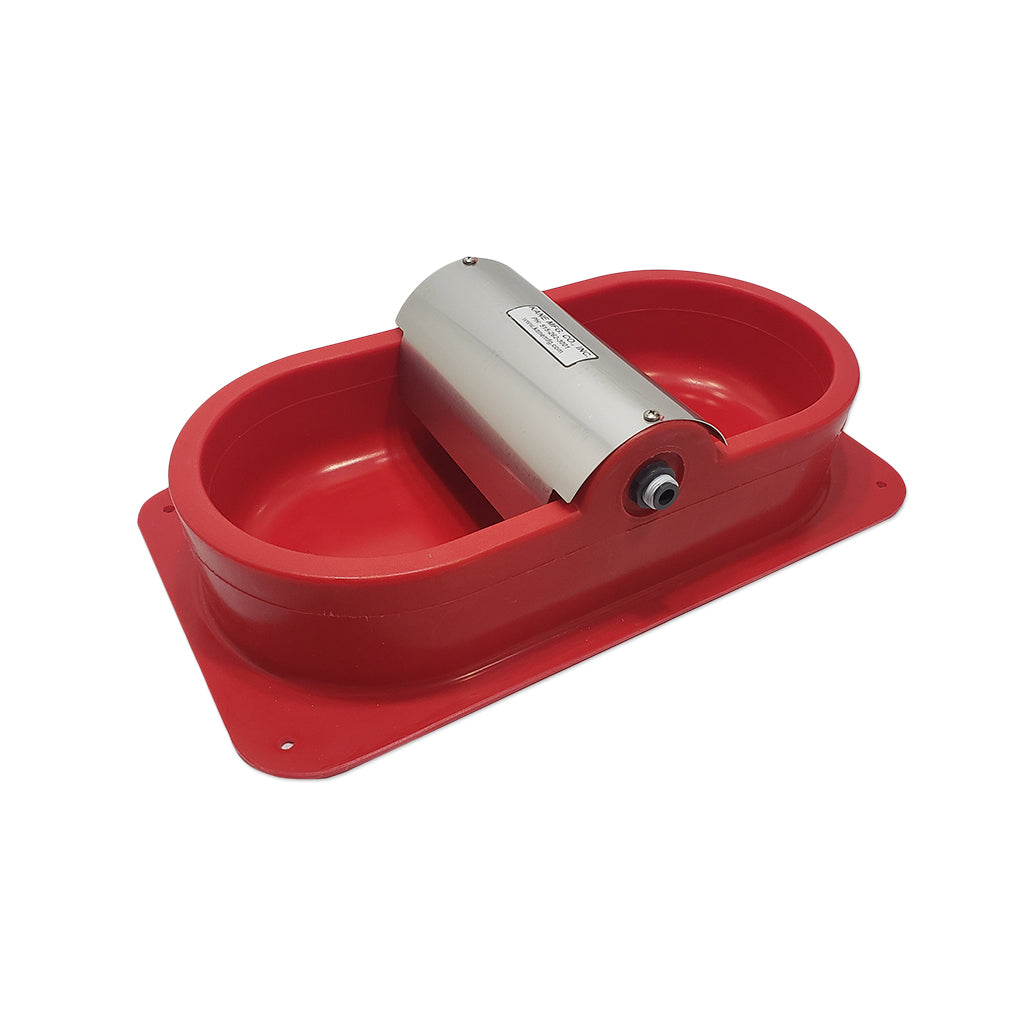 Poly Double Reservoir Dog Waterer