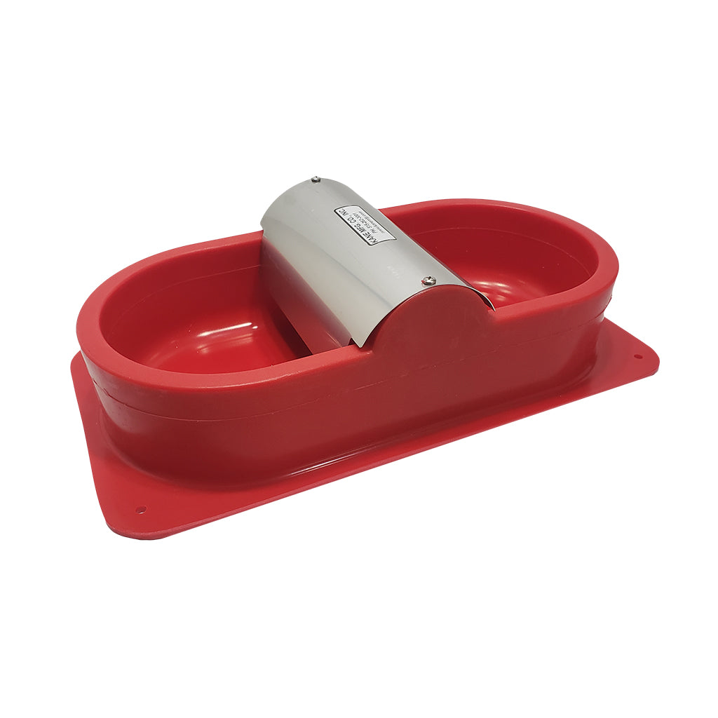 Poly Double Reservoir Dog Waterer