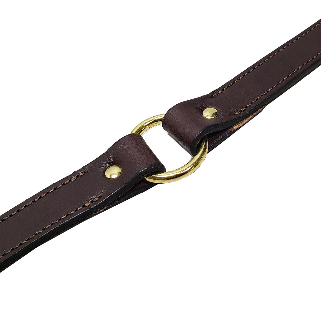 LCS Premium Leather Collar 3/4 Inch O-Ring