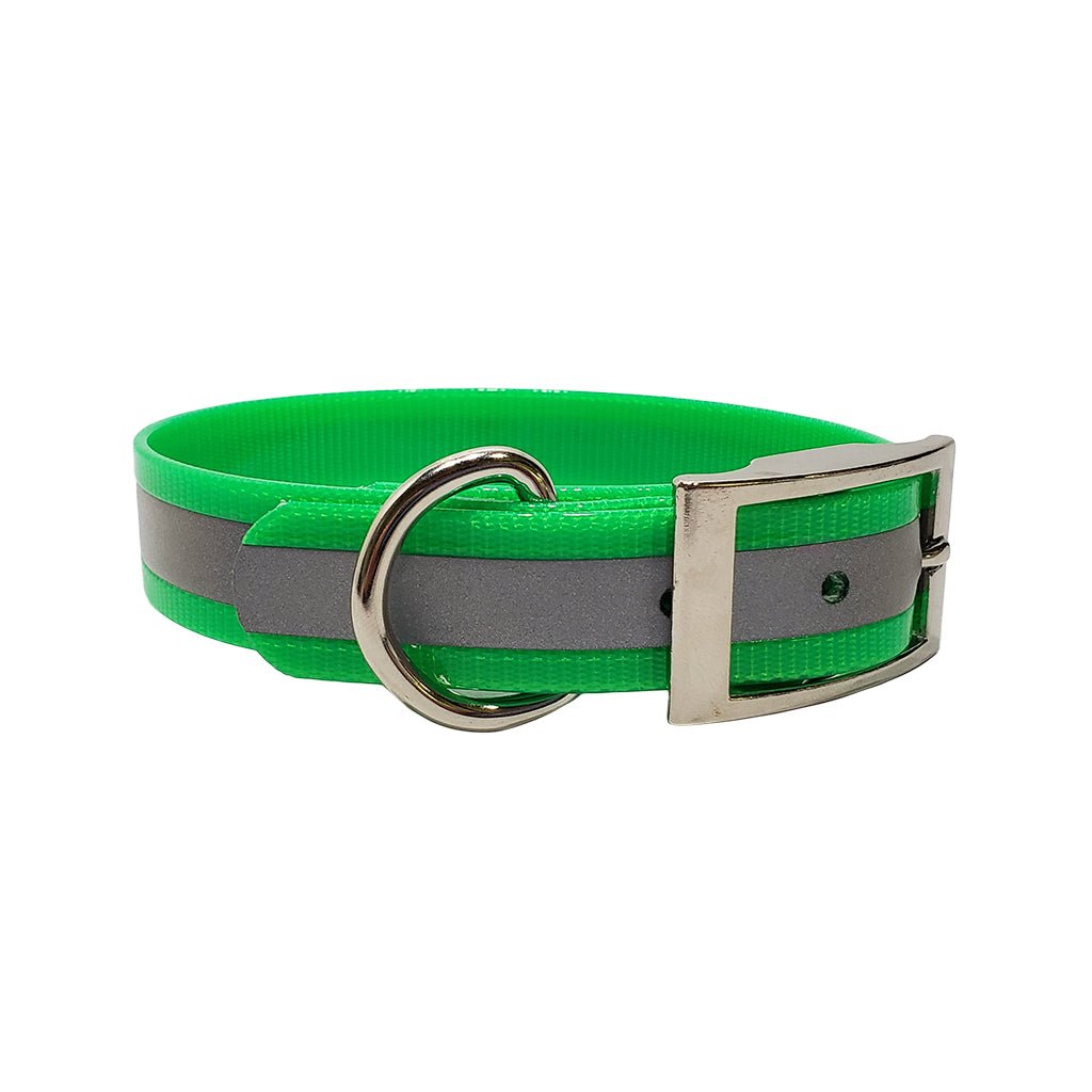 LCS Reflective Dayglo 1 Inch D-Ring Collar