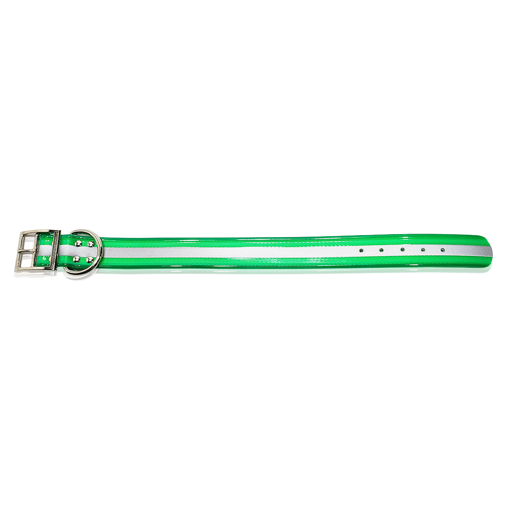 LCS Reflective Dayglo 1 1/2 Wide Dog Collar