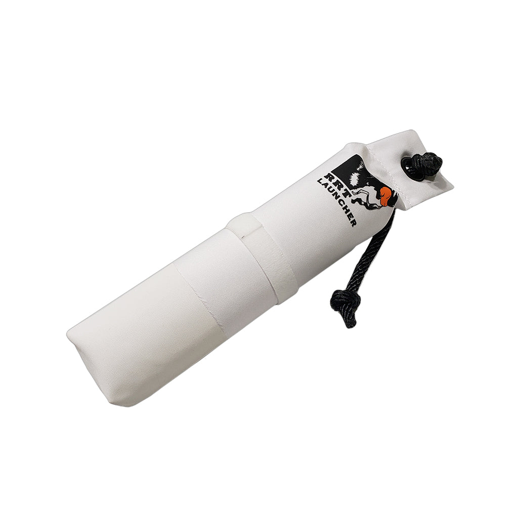 Retriev-R-Trainer White Canvas Feather Holding Dummy
