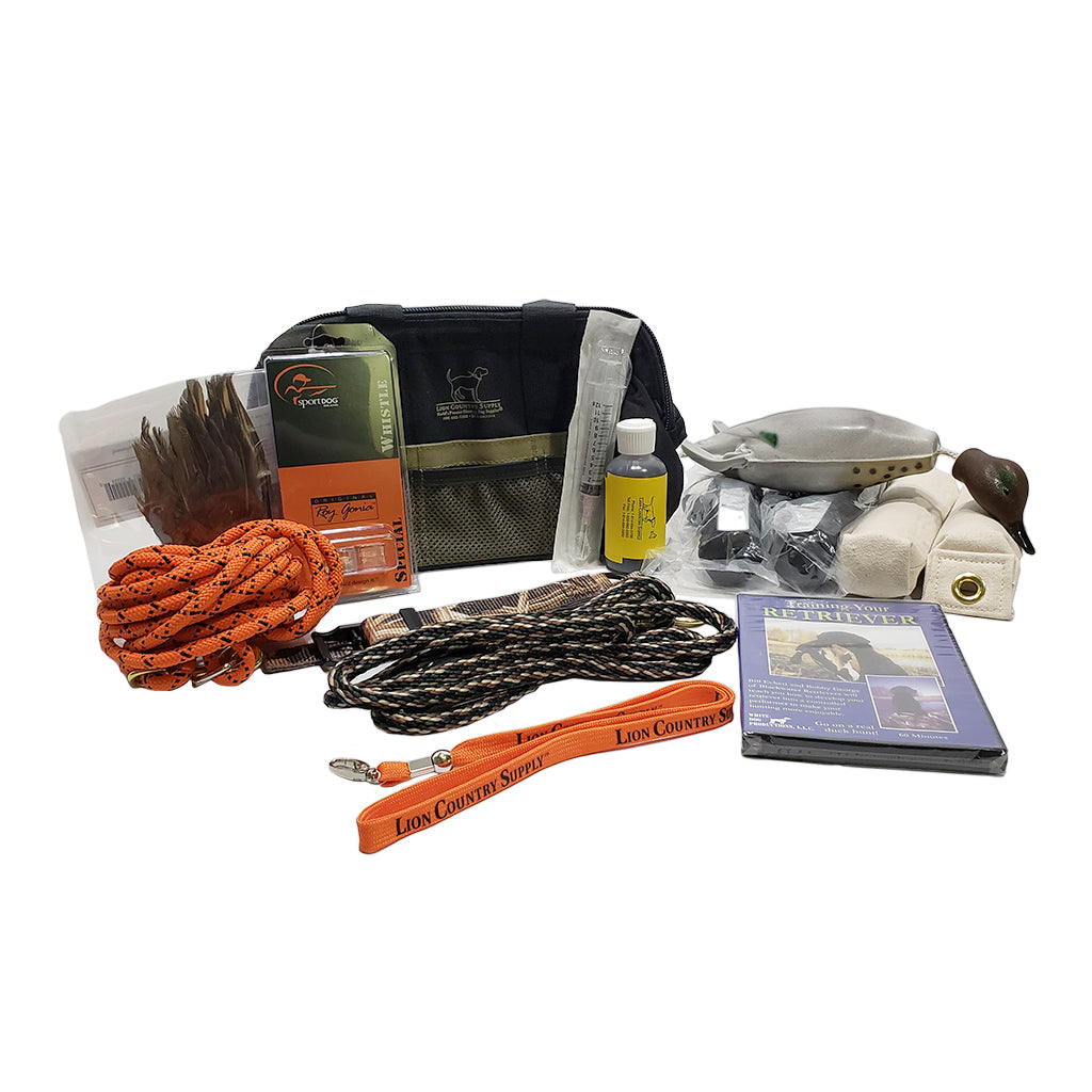 Lion Country Supply Retriever Puppy Starter Training Kit – Hunting Dog Supply