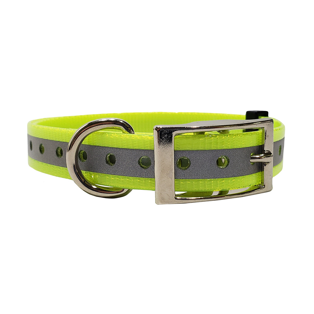 LCS Reflective Dayglo 1 Inch D-Ring Collar