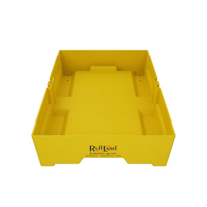 Ruff Land Kennels Tray and Gear Box Gen 2 Yellow