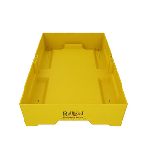 Ruff Land Kennels Tray and Gear Box Gen 2 Yellow