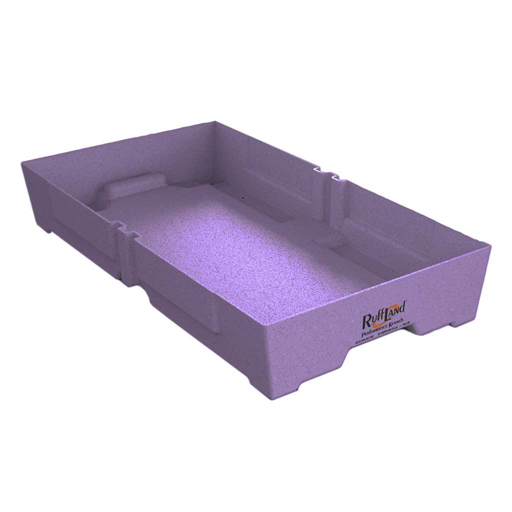 Ruff Land Kennels Ruff Land Kennels Tray and Gear Box Gen 2 Purple – Hunting Dog Supply