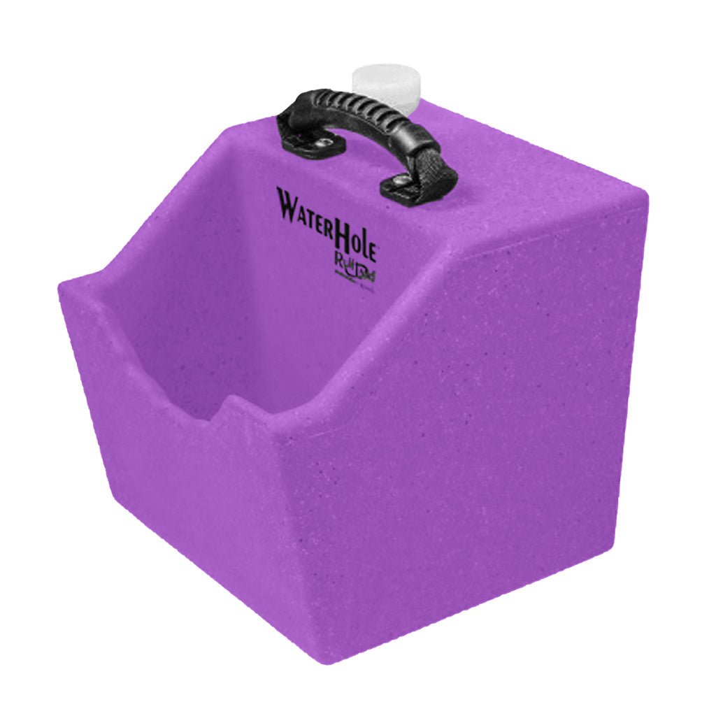 Ruff Land Kennels Ruff Land Kennel Water Hole Purple – Hunting Dog Supply