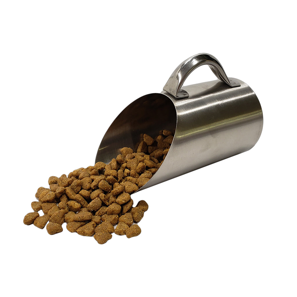 Stainless Steel Feed Scoop