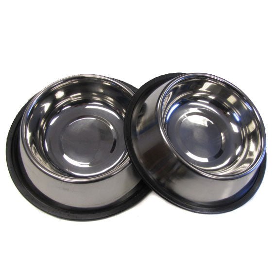 Omnipet No-Tip Stainless Steel Dish – Hunting Dog Supply