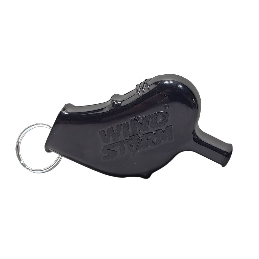 All Weather Safety Whistle Co Windstorm Black Whistle – Hunting Dog Supply