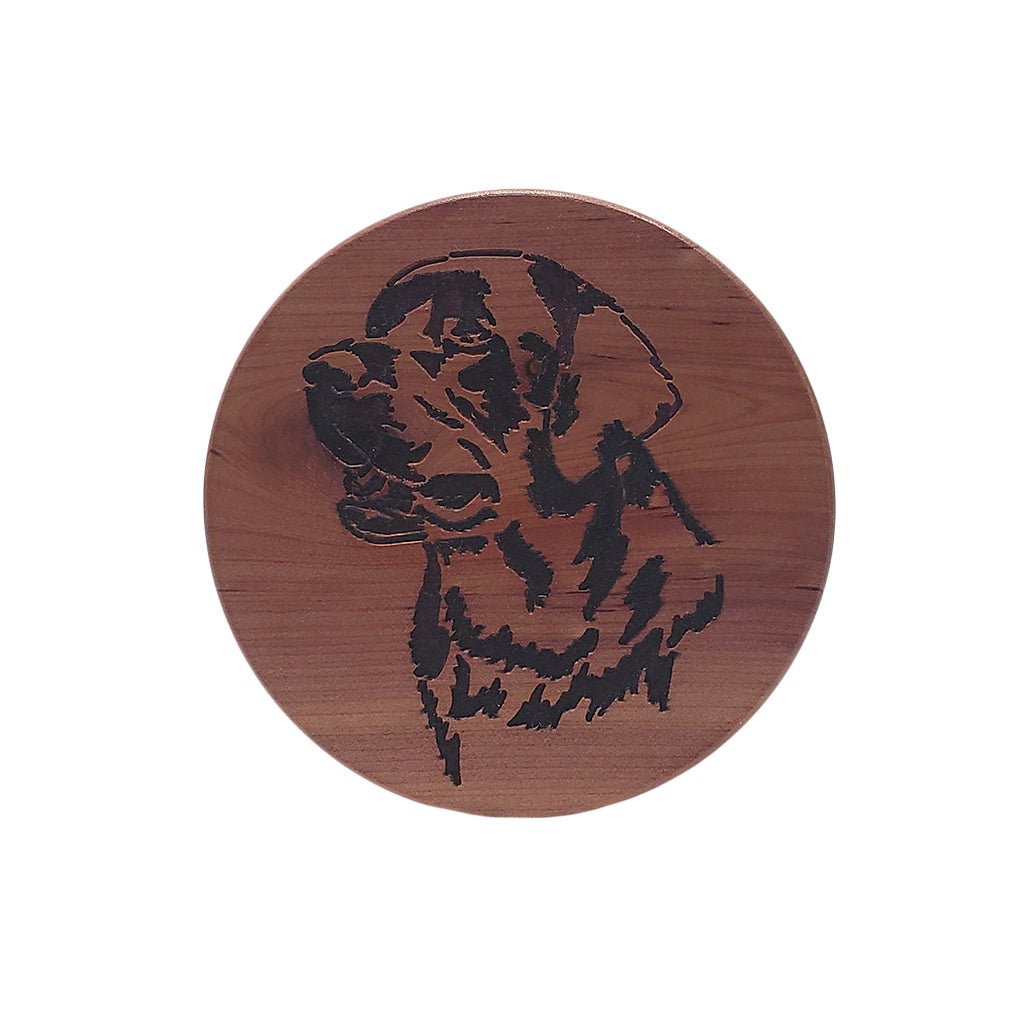 Selman's Turkey Calls Bird Dog Cedar Coaster