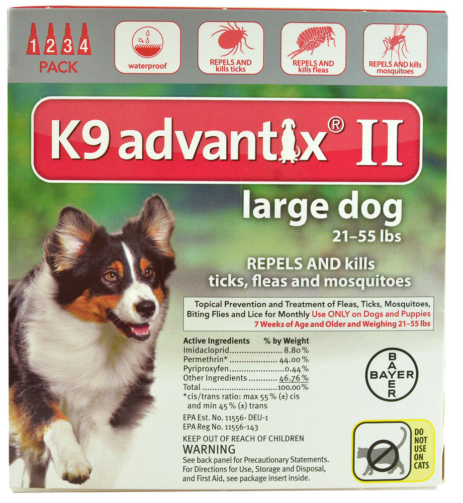 Pro Med LLC K-9 Advantix II Flea and Tick Treatment – Hunting Dog Supply