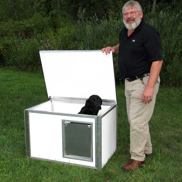 Lion Country Supply LCS Knockdown Dog Box – Hunting Dog Supply